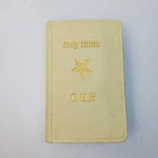 HOLY BIBLE  Holman Edition Pearl Text  KJV Eastern Star