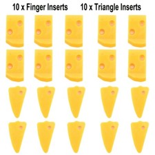 20PCS Tire Changer Machine Mount Demount Duck Head Insert Rim Protector Plastic