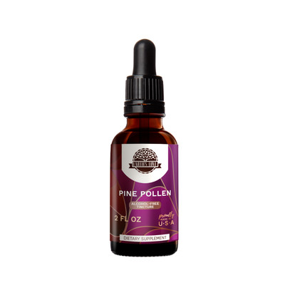 Earth's Love Pine Pollen Alcohol-FREE Herbal Extract Tincture