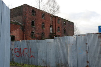 Foto - Ehemalige Port Vale Getreidemühle um 2017