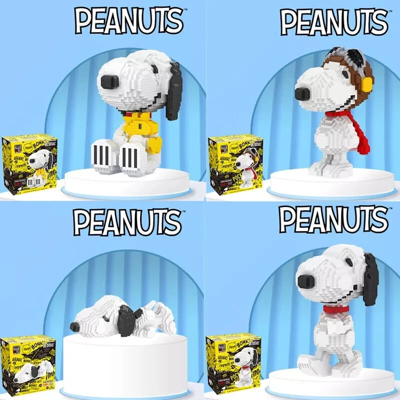 HOT Peanuts Snoopy Magic блоки наборы мини строительные блоки сложная игра подарок - Изображение 2 из 2
