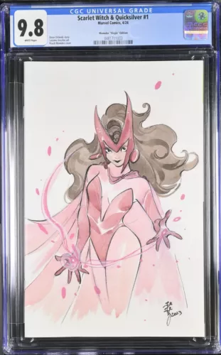 Scarlet Witch & Quicksilver #1 Momoko ""Virgin"" Edition CGC 9.8 (2024)