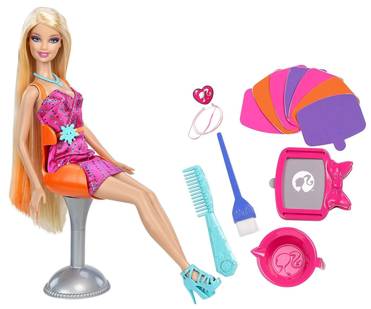 Easy Hairstyles For Barbie Hair Salon Barbie Doll Hairstyle Video
