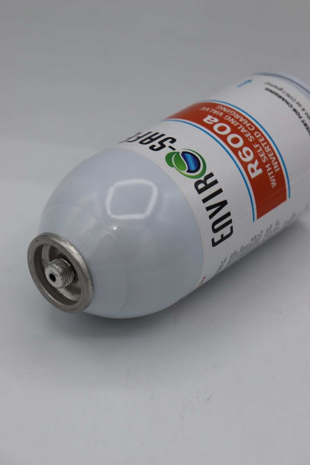 Enviro-Safe R-600a Refrigerant with 7/16" Self Sealing K28 6 oz , 2 cans/tap