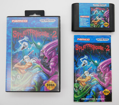 Splatterhouse 2 | SEGA Genesis Mega Drive SMD  | komplett in OVP boxed CIB