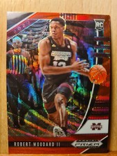 Robert Woodard II #63 2020 Prizm Draft Picks Red Wave PRIZM Rookie PUR050A
