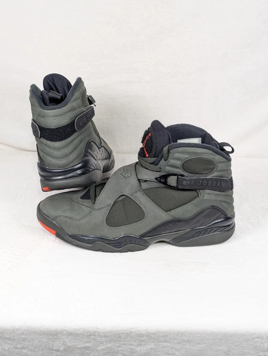 Air Jordan 8 Retro Take Flight Sequoia/Black/Orange 305381-305 2017 sz 11.5M Size 8 - Air Jordan 8 Retro Take Flight for sale online | eBay main image 3
