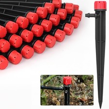Drip Irrigation Emitters, 50Pcs Drip Irrigation Parts Drip Emitters for 1/4" ...