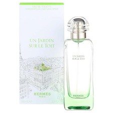 Un Jardin Sur Le Toit by Hermes for Women 3.3oz Eau De Toilette Spray NIB