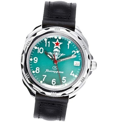Russische Armbanduhr Vostok KOMANDIRSDKIE VDV 2414/211307