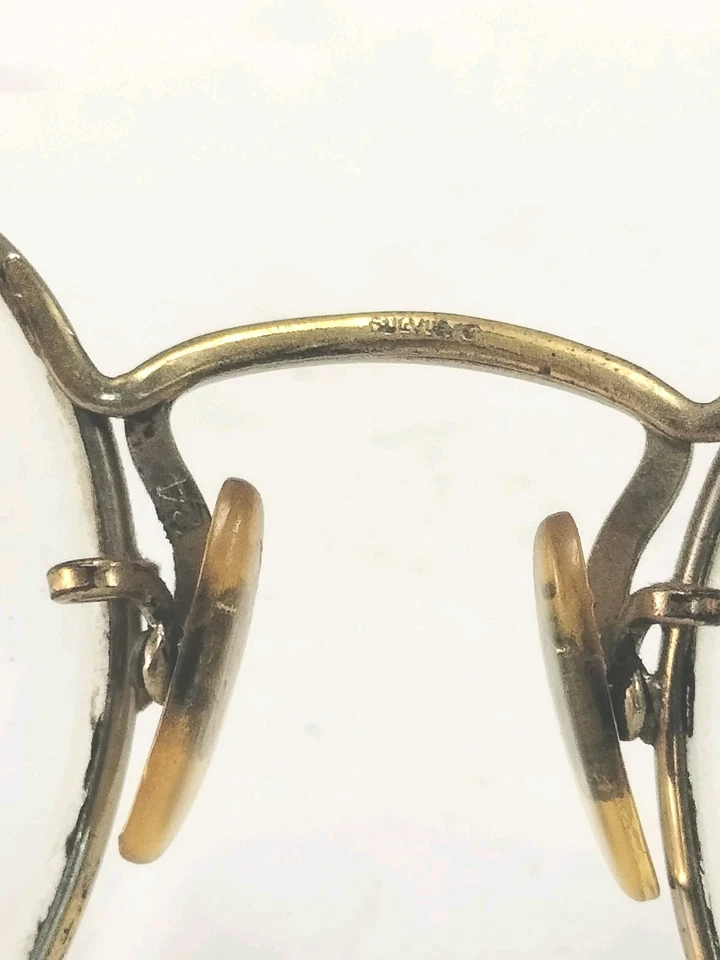Винтажные Американские Оптические Шаблоны Кабелей AO Авиаторские Рамы Только 6 1/4 - Изображение 2 из 4
