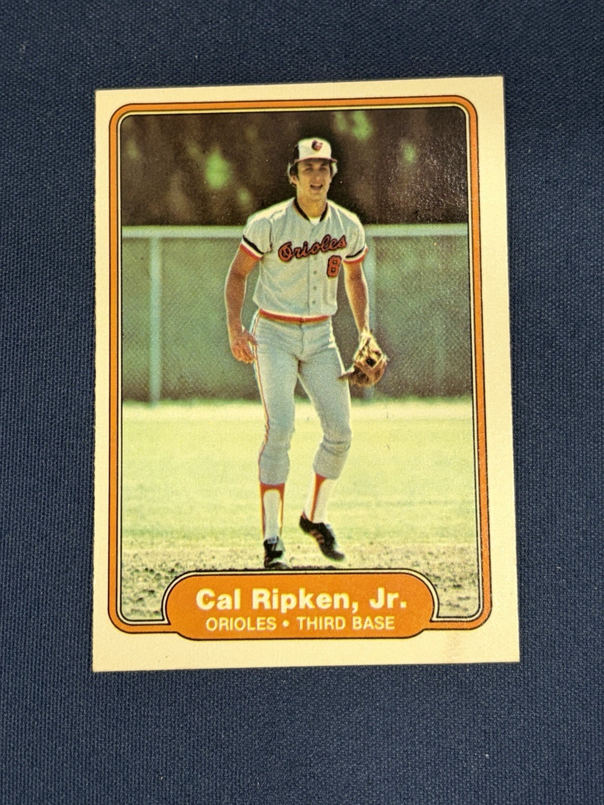 1982 Fleer, Cal Ripken Jr. RC Rookie Card, Baltimore Orioles #176