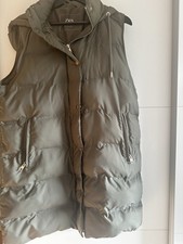 Zara, Outdoor Weste, Damen, Größe: XL, Grün, Polyester, Einfarbig #xYG