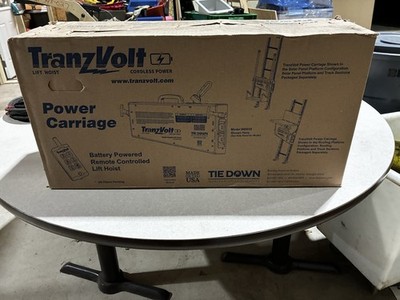 TIE DOWN TranzVolt Model #40655 Battery Powered Remote Controlled Lift Hoist Kit