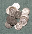 21 Washington Quarters Lot