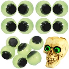 24Pcs Halloween Horrible Eye Balls Horror Bloody Fake Eyeballs Trick Eyeball