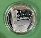 2021 Let's Go Brandon No Mask Required 1 oz .999 Silver