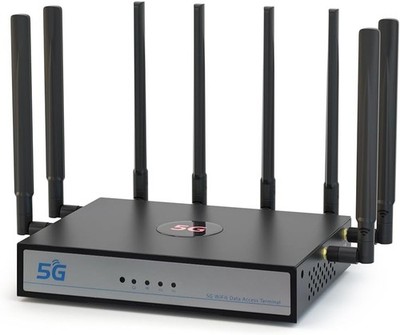 5G SIM Card Router CPE, WiFi 6 5G Cellular Modem Dual Band NSA SA