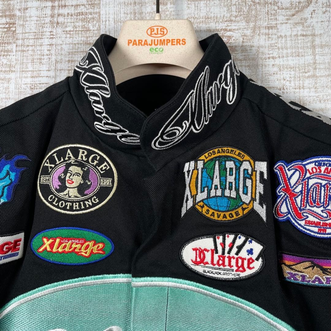 X patchwork stadium jacket - image 3