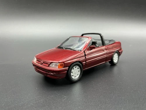 Schabak 1/43 Ford Escort MK5 Cabriolet - Metallic Red