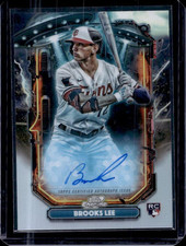 2025 Topps Cosmic Chrome Brooks Lee Extraterrestrial Talent Auto RC #ETA-BL