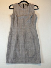 Brooks Brothers Sheath Dress Women’s Size 4 Gray Classic Professional Career