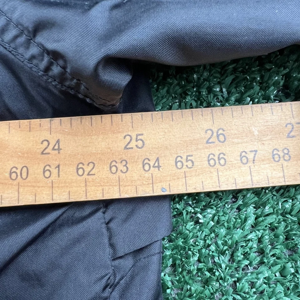 Vintage Nike Full Zip Windbreaker Jacket Mens Large Black Red Tag Baggy 90s Y2K - Image 2 of 4