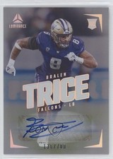 2024 Panini Luminance Rookies Auto 136/700 Bralen Trice #133 Auto g1d