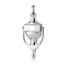 UAP Victorian Urn Door Knocker 6" with Spyhole and Dual Fixings