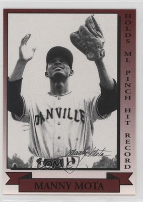 1994 Carolina League 50th Anniversary All-Time Manny Mota #DJ29 0q3
