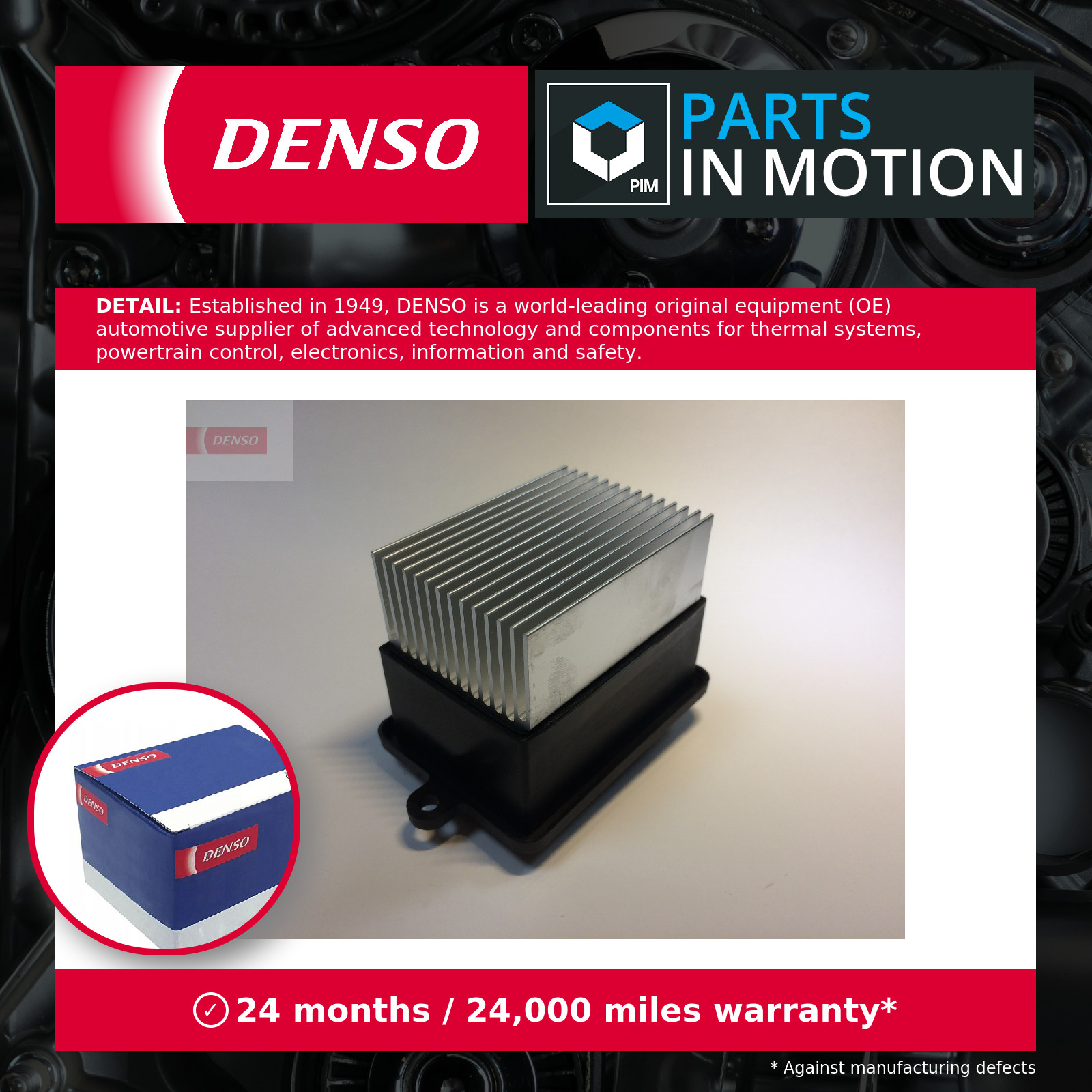 2x ✅Fits DENSO DRS21008 blower resistor JUMPY III, 5008 II, CLIO IV ⭐UK Seller⭐ - Image 44