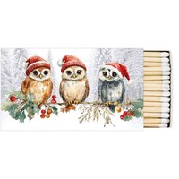 Streichholzschachtel Wise Owls 45 StreichhöLzer By Ambiente | Eulen, Winter