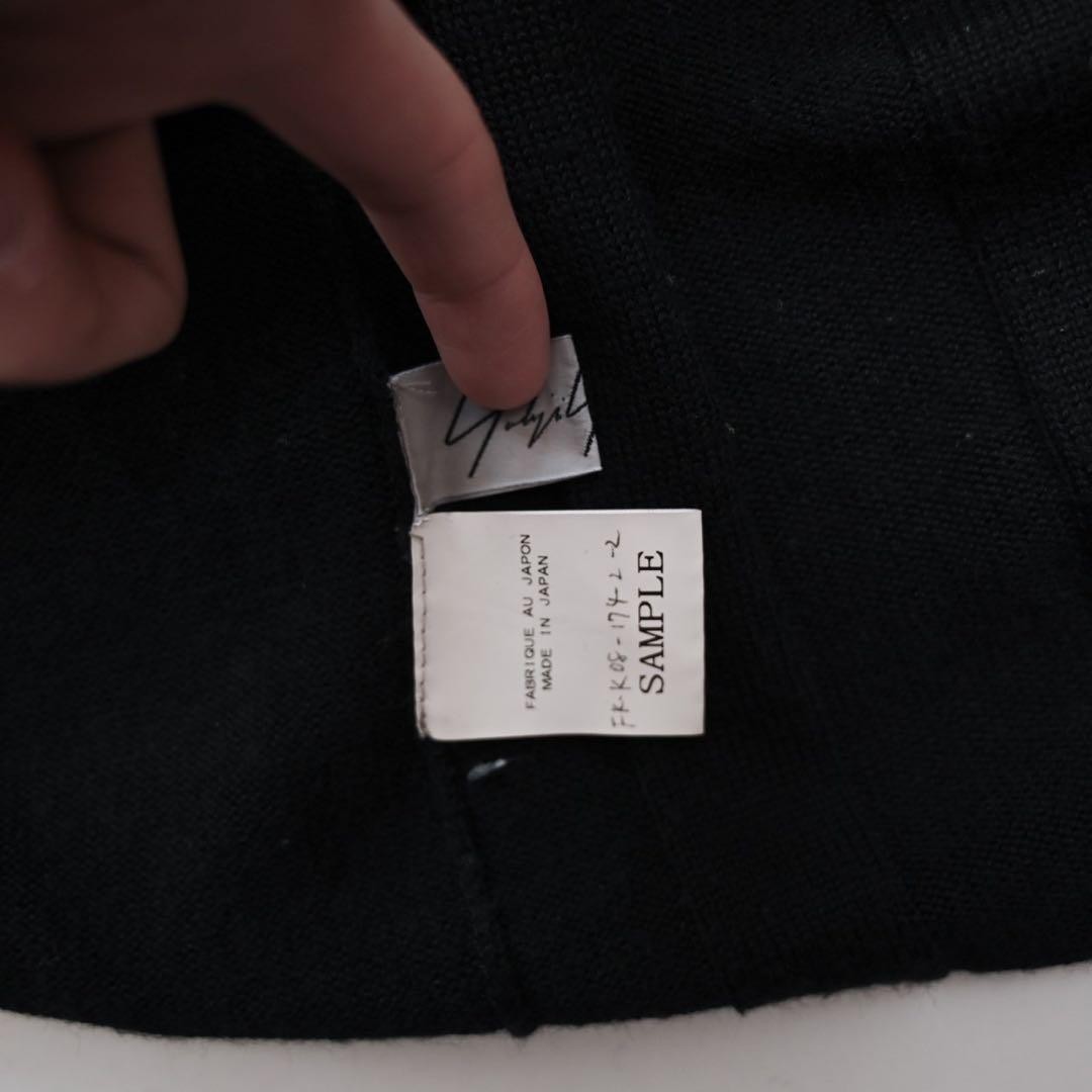 トップス yohji yamamoto sample wool knit USED YOHJI YAMAMOTO SAMPLE WOOL KNIT ACCEPTABLE M-A7F6 | eBay