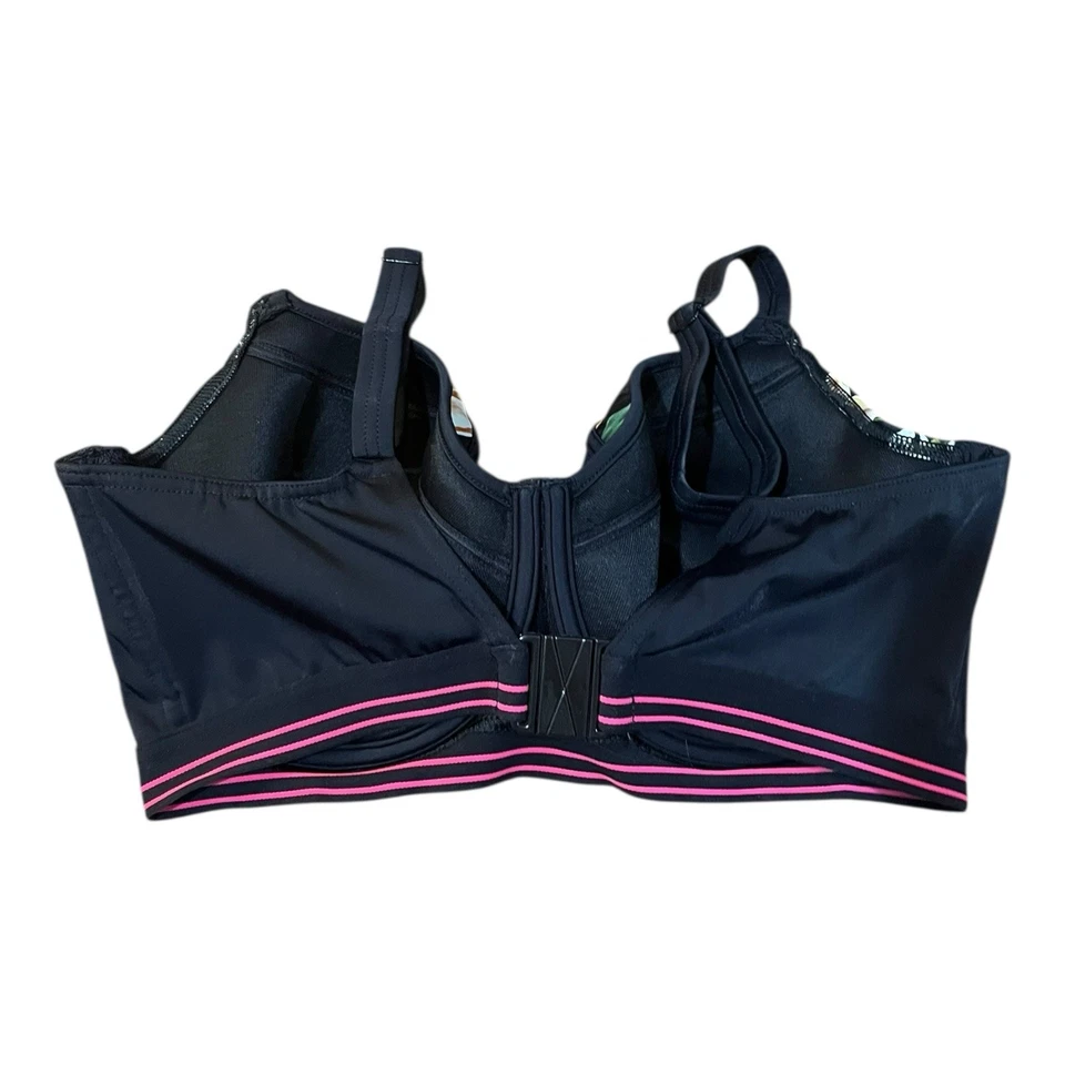 Freya Women’s Floral Swimsuit Top 36H Black Garden Party - Image 3 of 4