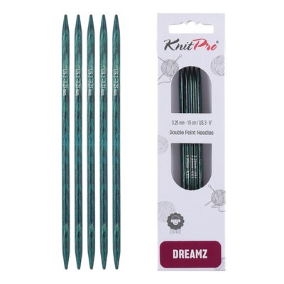 Royale Blue Double Pointed Knitting Needles 325mm Birch Wood Pack of 5