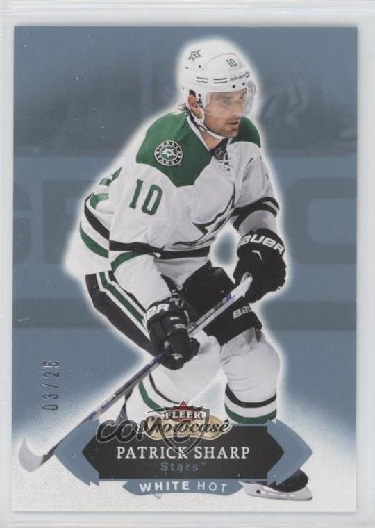 2016-17 Upper Deck Fleer Showcase White Hot 3/25 Patrick Sharp #93 01qm