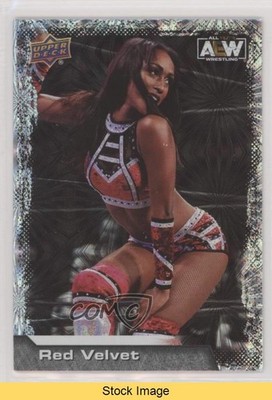 2022 Upper Deck AEW All Elite Wrestling Pyro Red Velvet #31 READ 02v3