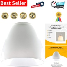 White Frosted Glass Replacement Light Shades | Lamp Shades, Home Décor & Impr...