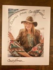 Lovely Carly Simon Signed Photo