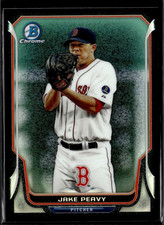 2014 Bowman Chrome Jake Peavy #132 Black Static Refractor 15/35 Boston Red Sox
