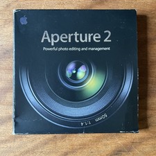 Apple Aperture 2 Photo Editing Management Software w/ Serial Manual Mac