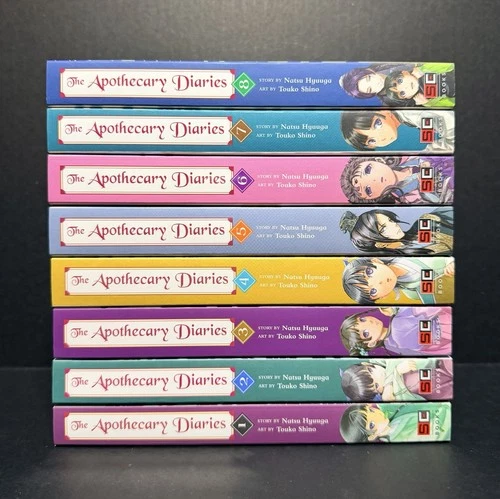 The Apothecary Diaries Light Novel Volumes 1-8 English New Authentic Square Enix