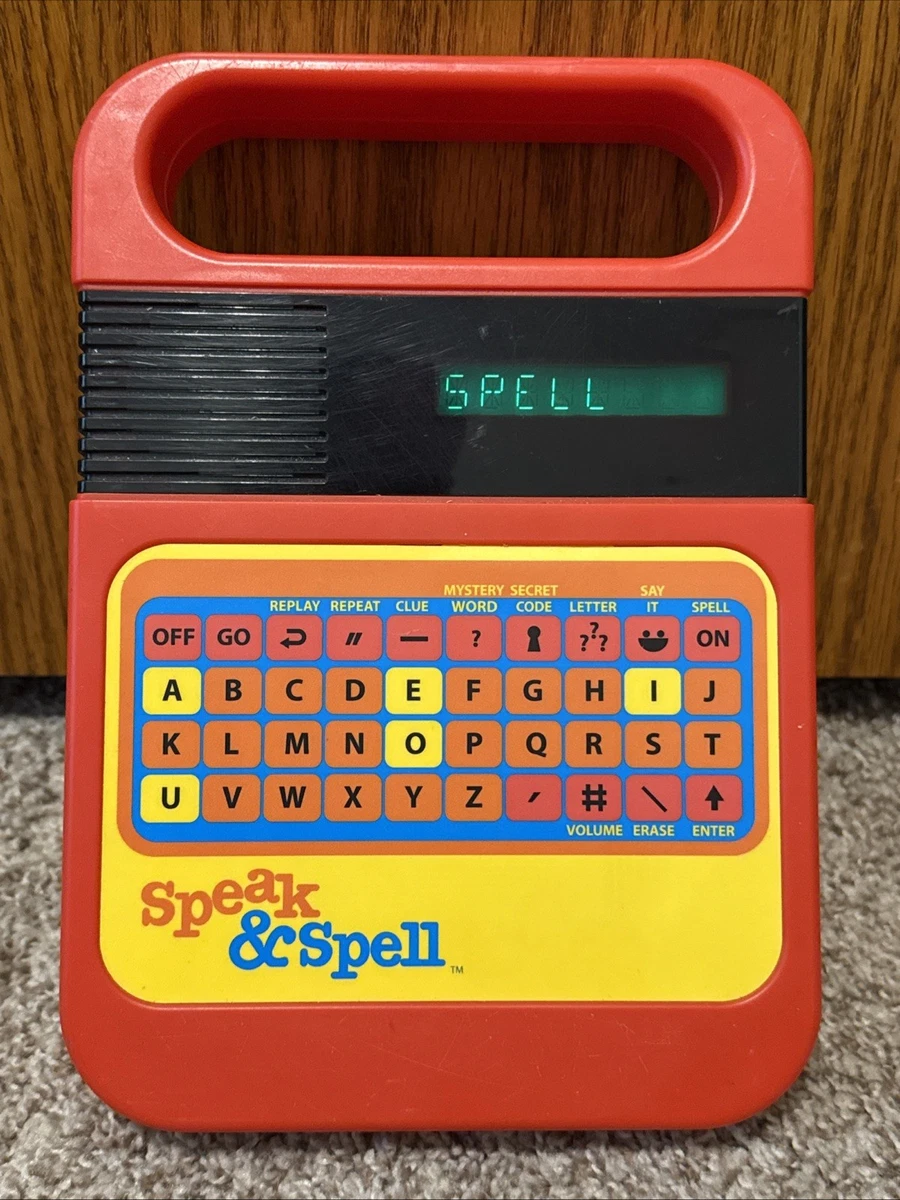 Speak & Spell Electronic Games for sale - eBay