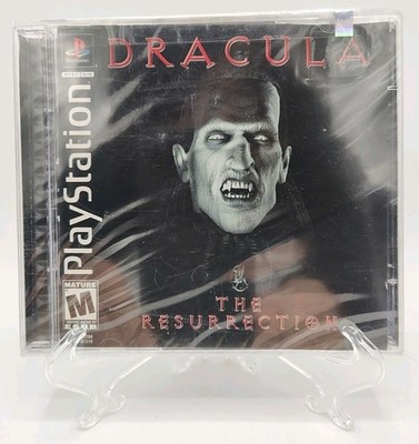 Dracula: The Resurrection - (PS1, 1999) *BRAND NEW w/ Hang Tab + Case Protector*