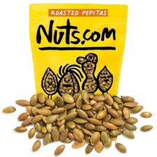 Nuts.com – Roasted Pepitas – 2 Lb Bag, Salted No Shell Pumpkin Seeds, Health 18.28 per gallon