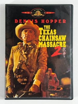 Texas Chainsaw Massacre 2 DVD (1986) Dennis Hopper, Tobe Hooper Widescreen