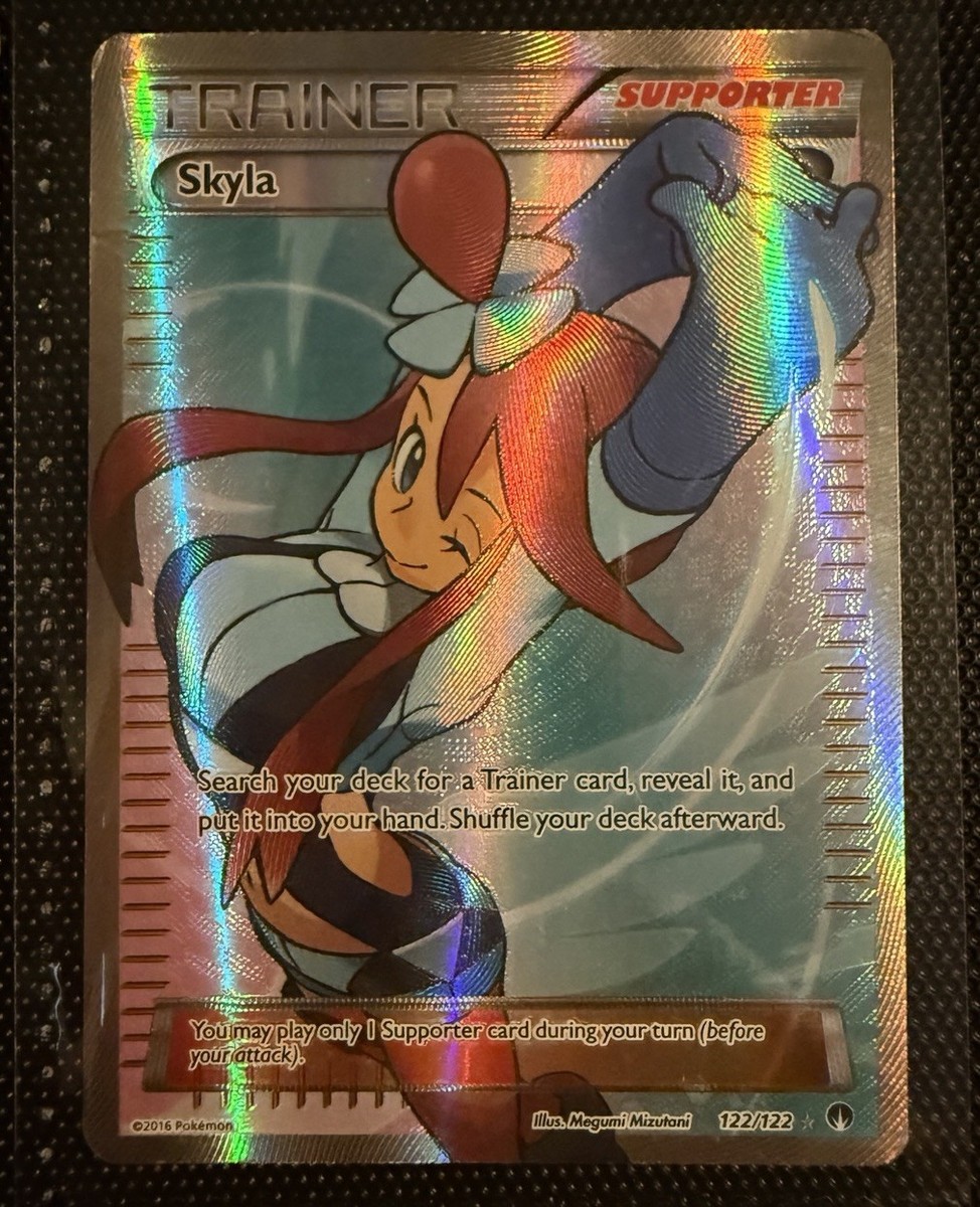 pokemon skyla full art card CGC 7.5 Skyla Full Art Trainer (Graded Card) – Phurion main image 0
