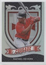 2021 Panini Chronicles Crusade Holo Prizm Rafael Devers #11 d8g