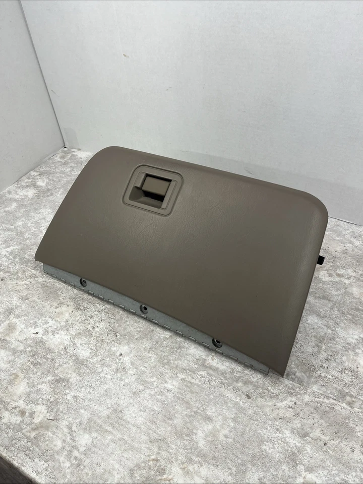 Conjunto de guantera Ford Excursion serie F Super Duty 2000-2004 marrón OEM Foto 3 de 4