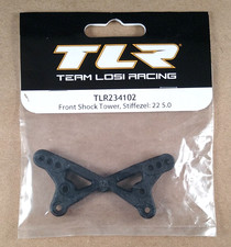 Team Losi Racing TLR234102 Front Shock Tower Stiffezel 22 5.0 RC Car Parts